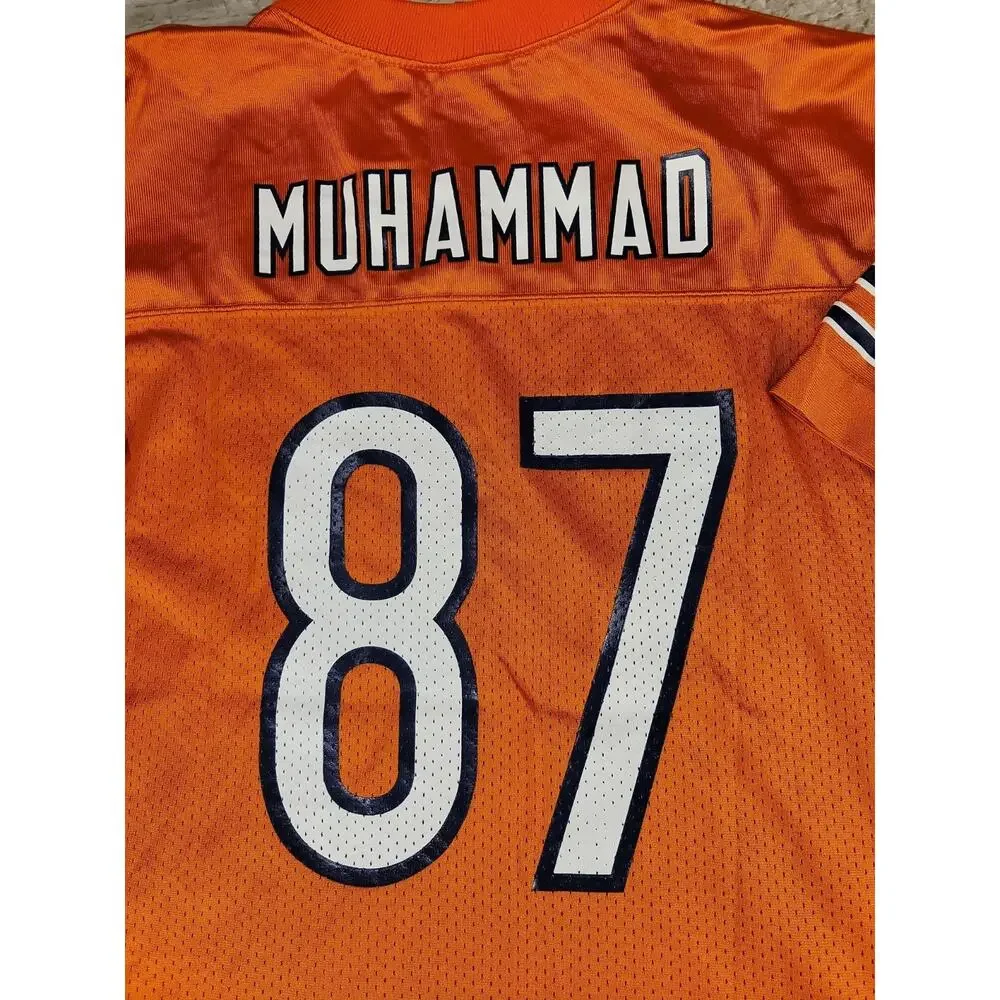 Reebok Muhsin Muhammad Chicago Bears Football Jersey Youth Large 14-16 Boys Kids